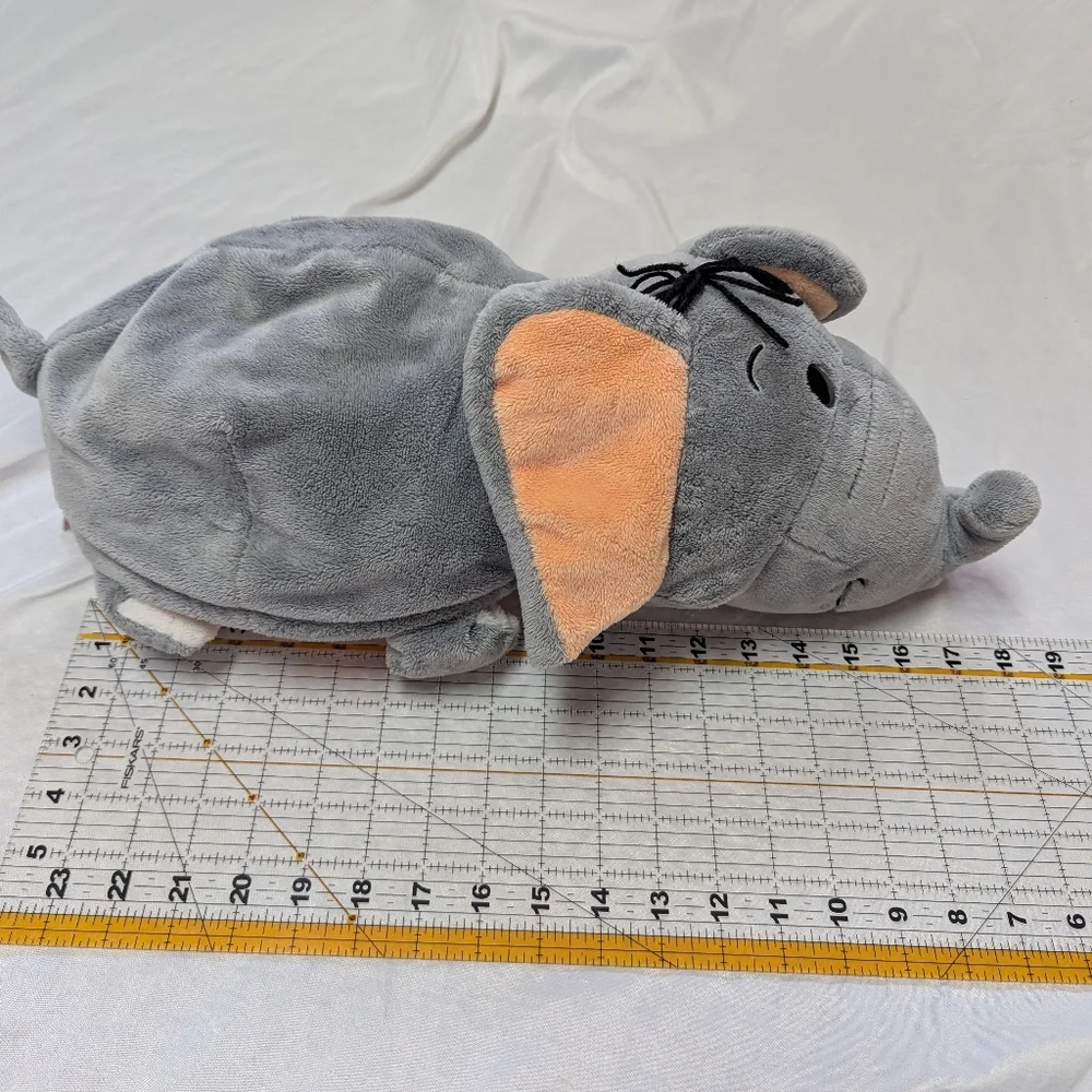 Flip A Zoo 2 In 1 Stuffed Animal Emma Elephant Theodore Tiger 18